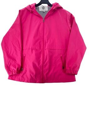 Weatherproof Hot Pink Hooded Windbreaker Jacket